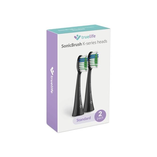 TrueLife SonicBrush K-series heads Standard black 2 pack