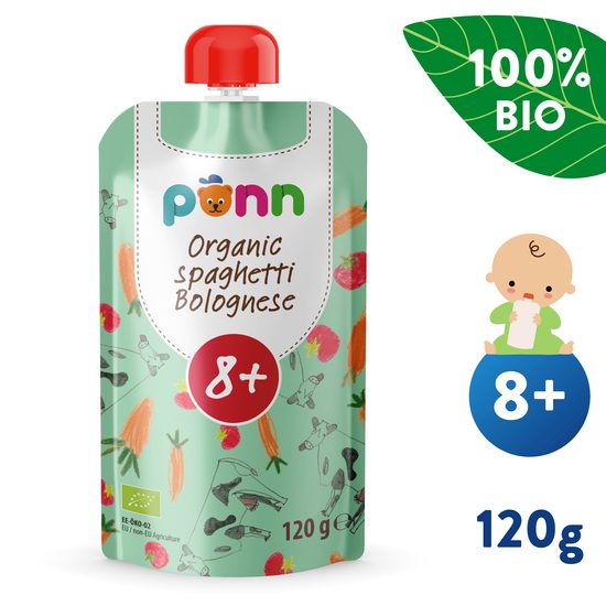 SALVEST Põnn BIO Boloňské špagety (120 g)