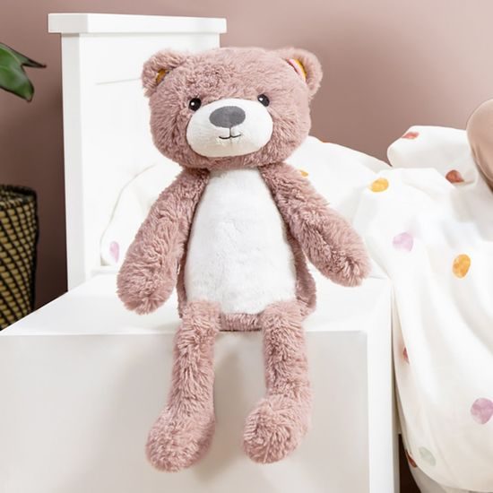 Zazu Medvídek BRODY růžový Sleeptrainer s melodiemi a nočním světlem