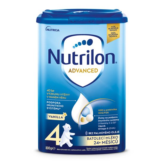 Nutrilon 4 Batolecí mléko Advanced Vanilla 800g