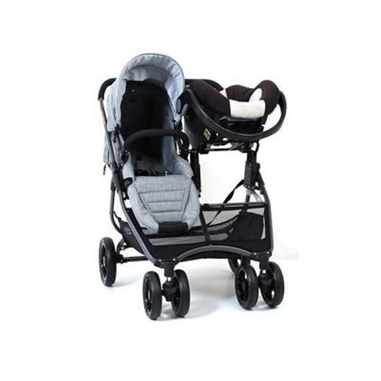 valco baby Snap Ultra Duo Tailor Made Grey Marle + 2x Korba + Adaptéry