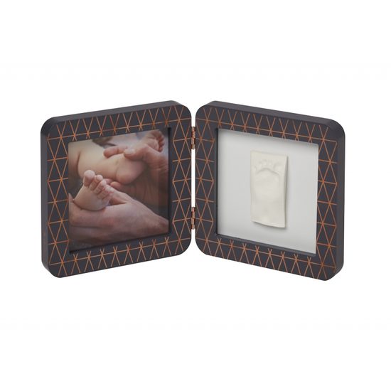 Baby Art My Baby Touch Wood Copper Edition Dark Grey