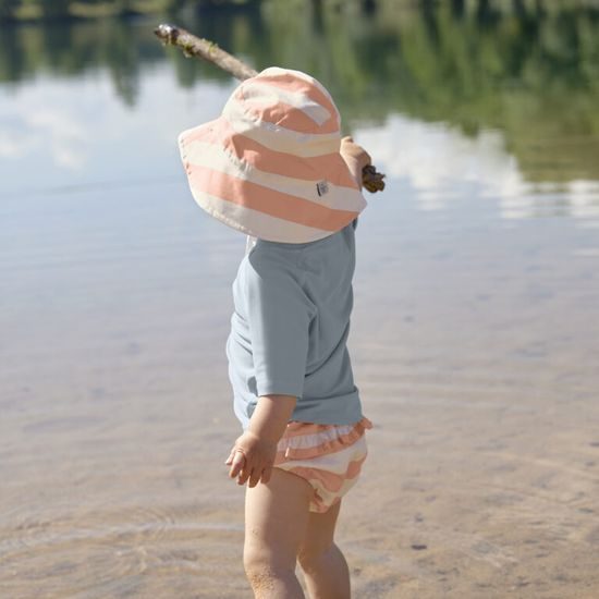 Lässig Splash Sun Protection Bucket Hat sea animals milky 19-36m