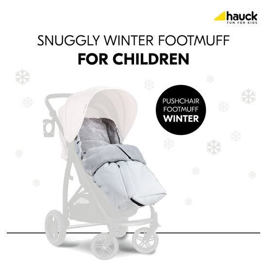 Hauck Fusak Winter grey