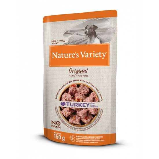 Natures Variety Kapsička original pro malé psy s krůtou 150g