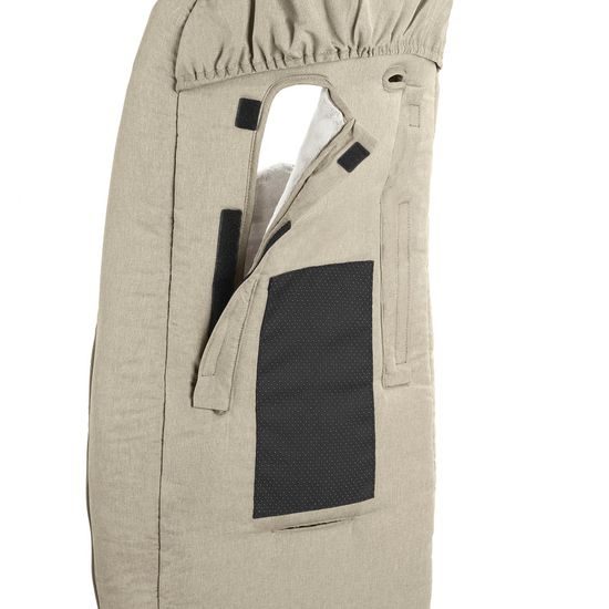 Inglesina Fusak Winter Muff Iceberg Grey pro kombinovaný/sportovní kočárek