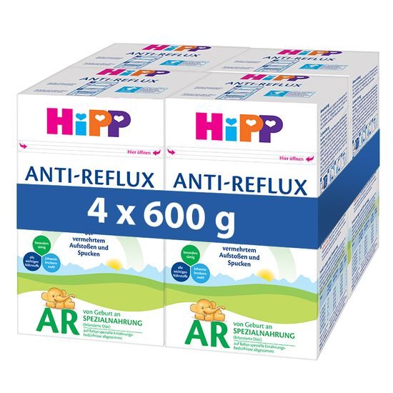 HiPP 4x Speciální kojenecká výživa HiPP Anti-Reflux 600g