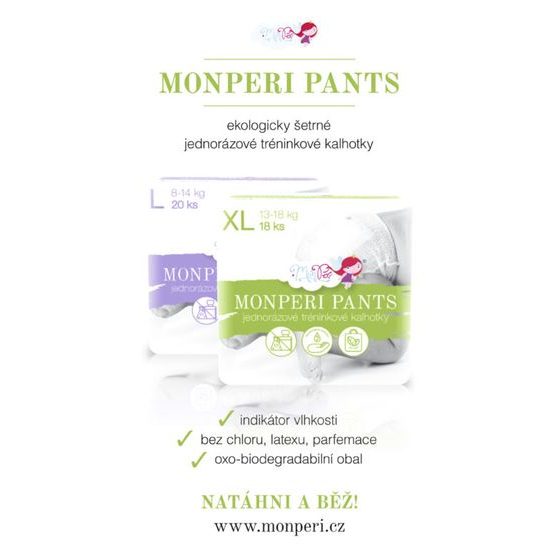 MonPeri kalhotky Pants L - 20ks