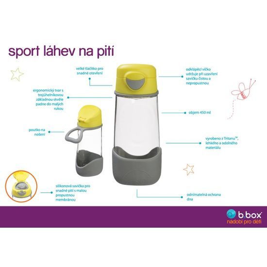 b.box Sport lahev na pití 600ml