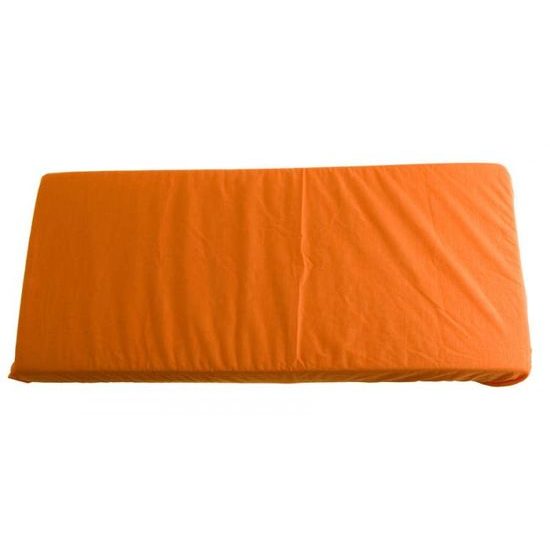 Kaarsgaren 2v1 Oranžové prostěradlo 70x140cm a chránič matrace