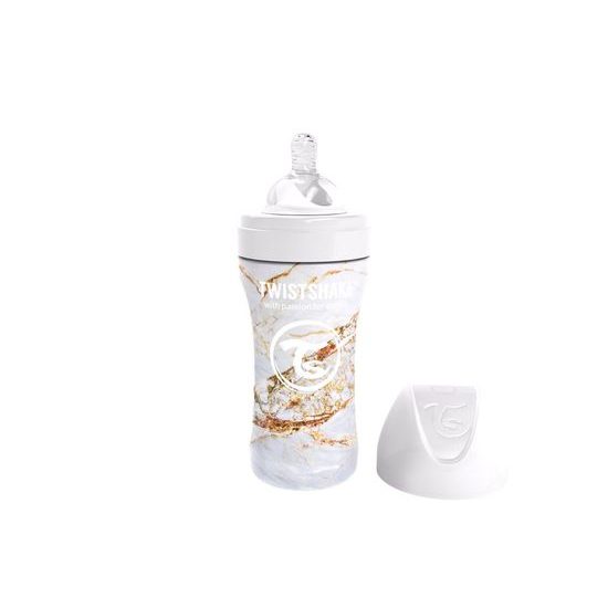 Twistshake Kojenecká láhev Anti-Colic NEREZOVÁ 330ml