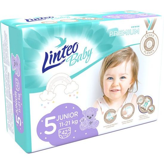 LINTEO BABY Plenky Premium JUNIOR 42ks