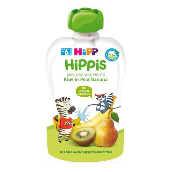 HiPP BIO 100% ovoce Hruška-Banán-Kiwi