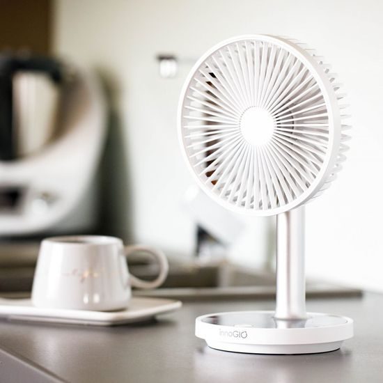 innoGIO Stolní USB ventilátor s podsvícením GIO air Midi