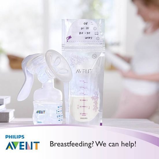 Philips AVENT Sáčky na mateřské mléko 180ml 25ks