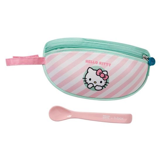 b.box Cestovní bryndáček se lžičkou HELLO KITTY