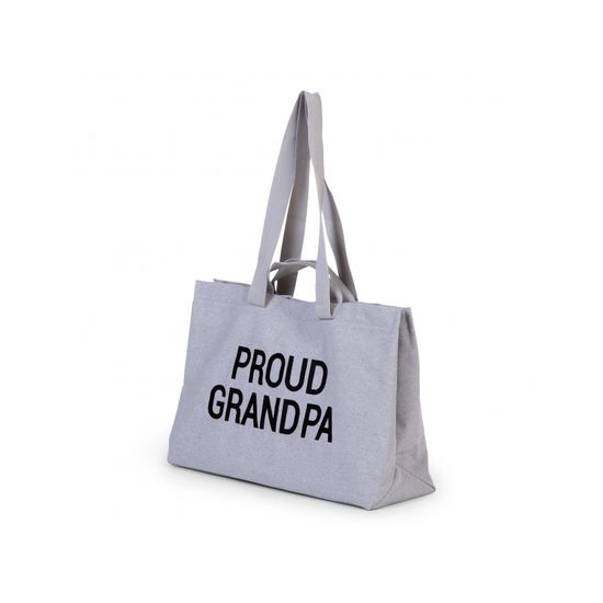 Childhome Cestovní taška Grandpa Canvas Grey