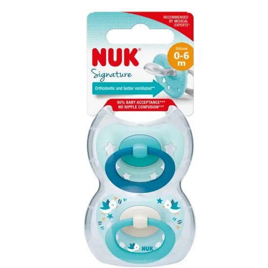 NUK Dudlík Signature 0-6m 2ks