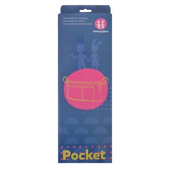 Petite&Mars Organizér na kočárek Pocket