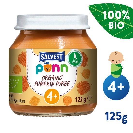 Salvest Põnn BIO Dýňové pyré (125 g)