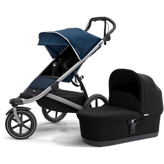 Thule SET 5v1 Urban Glide² + Bassinet + Coral 360 vč. adaptérů a základny (Blue)