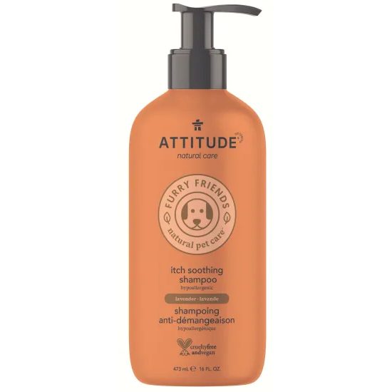 Přírodní šampon ATTITUDE pro zvířecí mazlíčky - proti svědění 473 ml