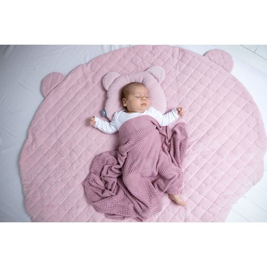 Sleepee Fixační polštář Royal Baby Teddy Bear růžová