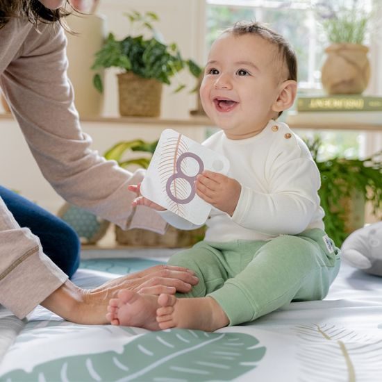 Ingenuity Deka na hraní s polštářkem a milníkovými kartami Sprout Spot™ 0m+