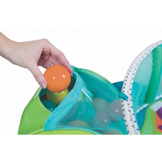 Dětský ráj l Infantino Hrací deka s hrazdou a ohrádkou 3v1 Želva l  Infantino l Hrací deky, hrazdičky