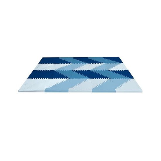 Skip Hop Puzzle pěnové modré 72 ks, 10 m +