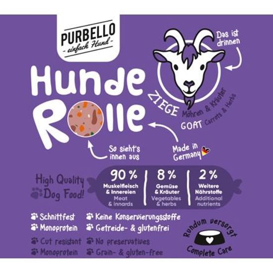 Purbello – s kozím, mrkví a bylinkami 200 g