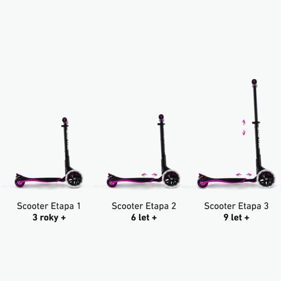 smarTrike Xtend Scooter pink