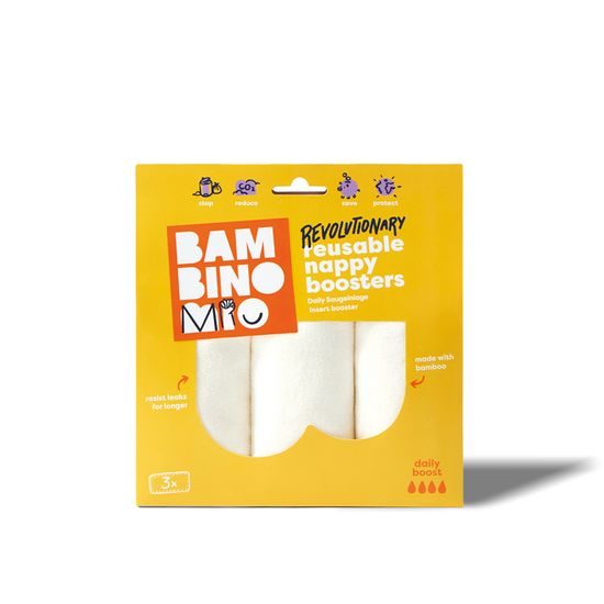 Bambino Mio Revoluční opakovaně použitelný Nappy Booster Daily Boost 3 pack