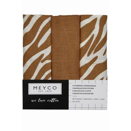 Meyco Plena-žínka Zebra-Uni camel-Zebra