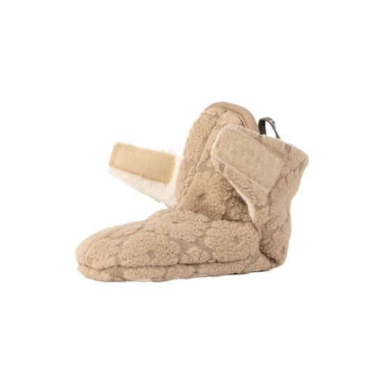 LODGER Slipper Folklore Fleece Beige 3 - 6 měsíců