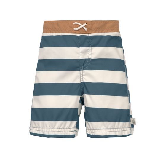 Lässig Splash Board Shorts block stripes milky/blue