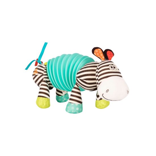 B-Toys Tahací harmonika zebra Squeezy Zeeby