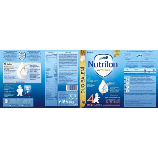 Nutrilon 4 Batolecí mléko Advanced 1kg