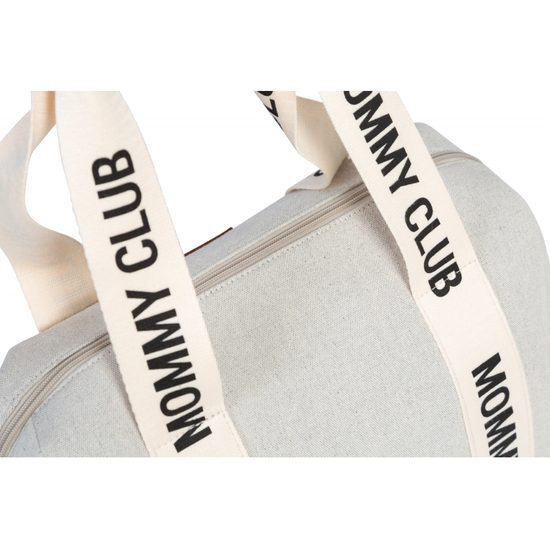 Childhome Přebalovací taška Mommy Club Signature Canvas Off White