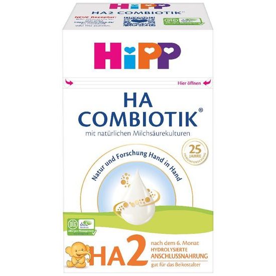 HiPP Pokračovací kojenecká výživa HiPP HA 2 Combiotik 600g