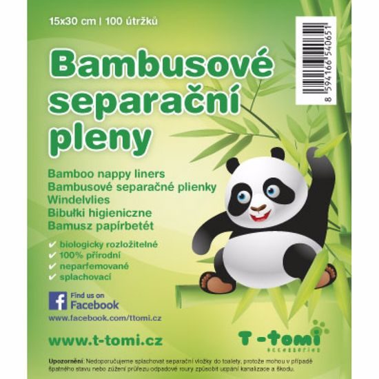 T-Tomi Bambusové separační pleny