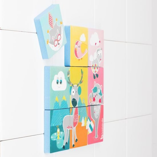 Badabulle Bath Puzzle 9ks