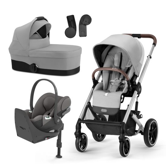 Cybex Balios 2023 sada Classic 5v1 Balios S Lux + Cot S + Cloud T + Base T