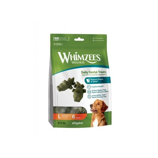 Whimzees aligátor L 360g