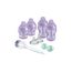 Tommee Tippee Sada kojeneckých lahviček C2N ANTI-COLIC s kartáčem Purple