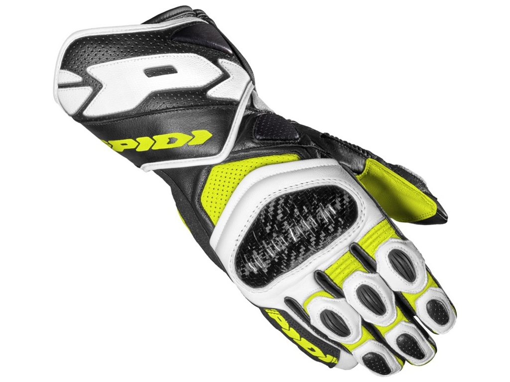 AZMOTO - rukavice CARBO 7, SPIDI (žlté fluo/bílé/černé) - SPIDI - Rukavice  - Oblečenie a doplnky na cesty, Oblečenie a doplnky