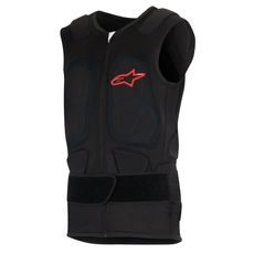 CHRÁNIČ TELA TRACK VEST 2 2022 CERTIFIKÁCIA CE2, ALPINESTARS (ČIERNA)