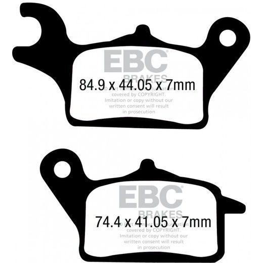 BRZDOVÉ OBLOŽENIE EBC SFA708