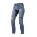 DÁMSKE KEVLAROVÉ RIFLE NA MOTO TRILOBITE 661 PARADO SLIM FIT LONG BLUE LEVEL 2 VEĽ. 26