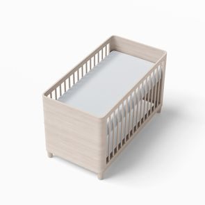 BabyMatex Prostěradlo BAMBOO 120x60 SVĚTLE ŠEDÉ